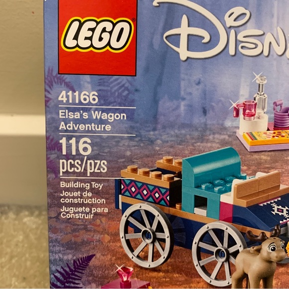 LEGO Disney Frozen II Elsa's Wagon Adventure 41166 Building Toy Set 116 Pcs NEW - Picture 9 of 13
